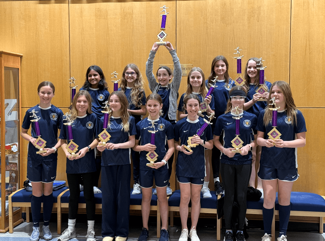 2014/2015 Girls - Lions team photo