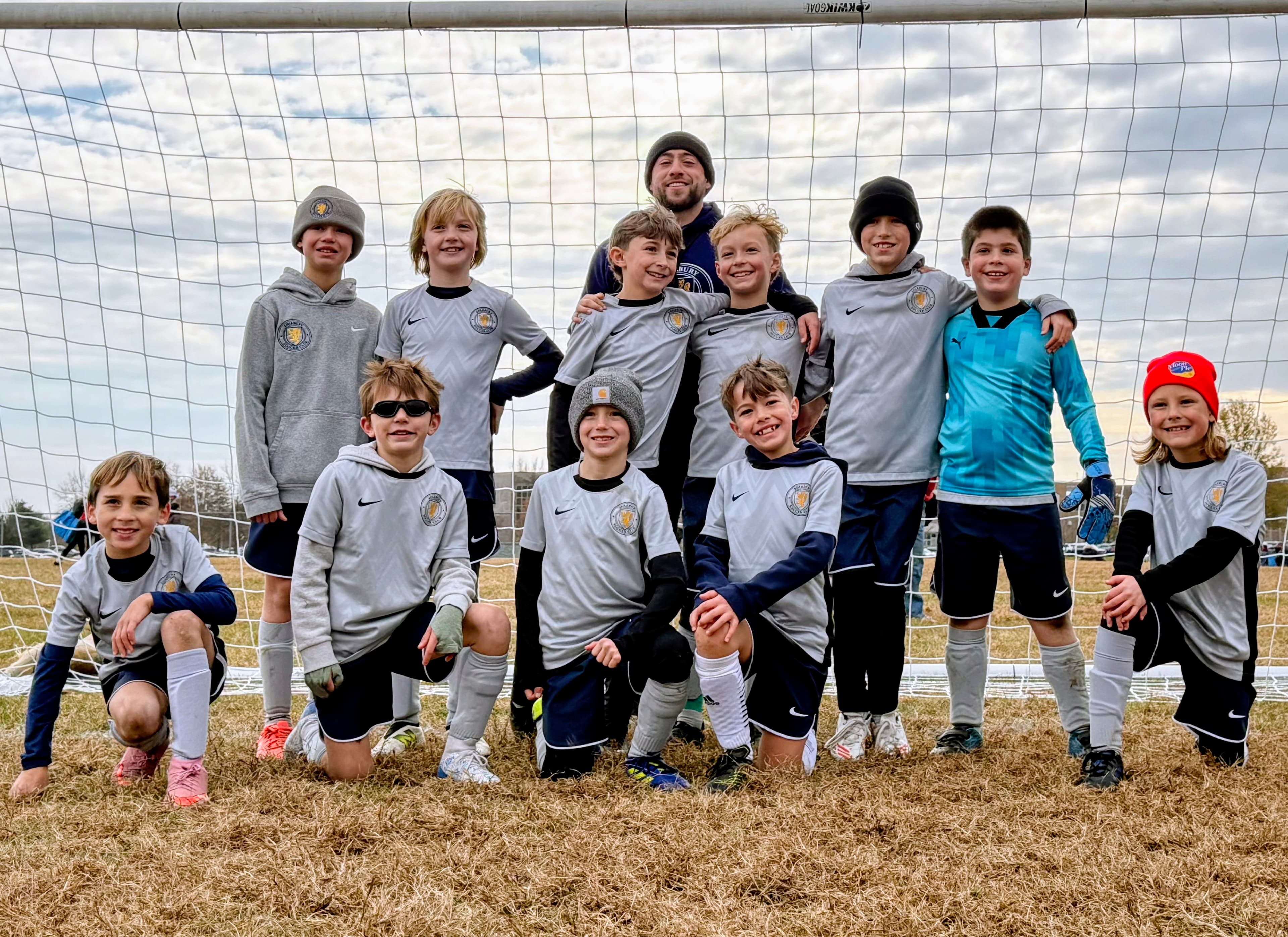Solebury Soccer Club intramural players during a session